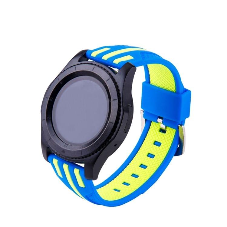 Samsung S3 Simple Fashion Stripes Pattern Watches Band(Blue)