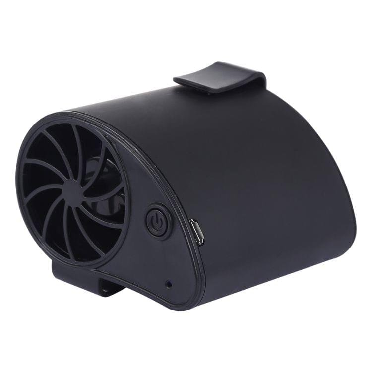 Creative Convenient Hanging Waist Fan(Black)
