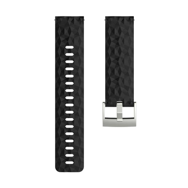 Silicone Replacement Wrist Strap for SUUNTO Sport Baro (Black)