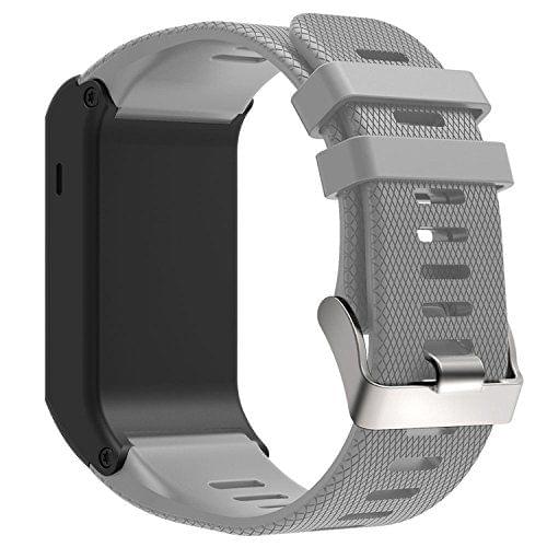 Silicone Sport Wrist Strap for Garmin Vivoactive HR (Grey)