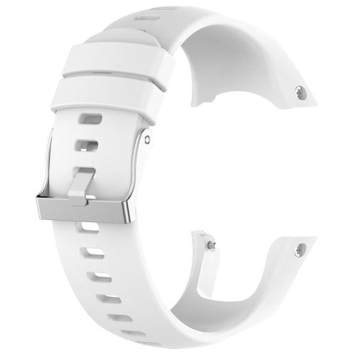 Silicone Replacement Wrist Strap for SUUNTO Trainer Wrist HR (White)