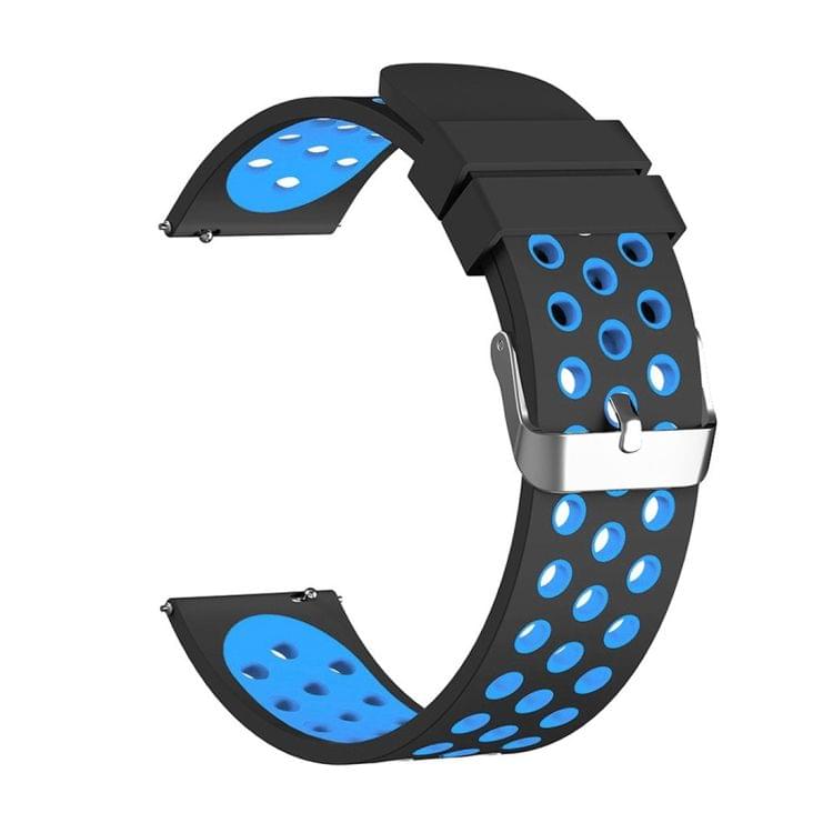 For Fitbit Versa Simple Fashion Silicone Watch Strap(Blue)