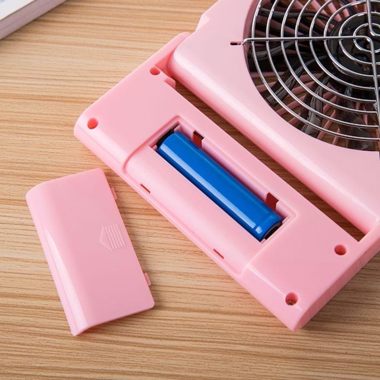 Kiwifruit Pattern Mini Notebook Folding USB Fan with Wind 3 Speeds(Green)