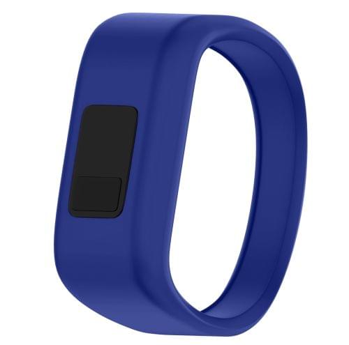 Silicone Sport Wrist Strap for Garmin Vivofit JR, Size: Small (Blue)