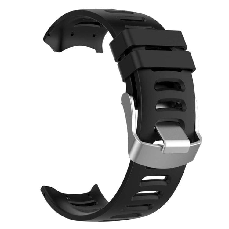 Smart Watch Silicone Wrist Strap Watchband for Garmin Forerunner 610(Black)