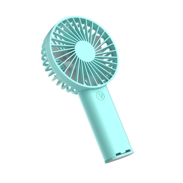 Lenuo Portable USB Charging Desktop Handheld Electric Fan, Support 3 Speed Control(Green)
