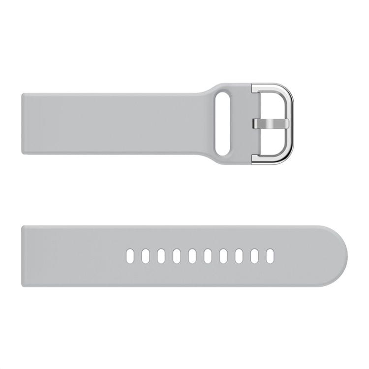 Smart Watch Electroplated Buckle Wrist Strap Watchband for Galaxy Watch Active (Grey)