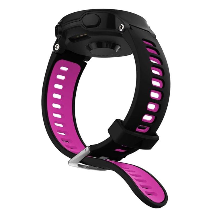 Smart Watch Silicone Wrist Strap Watchband for Garmin Forerunner 735XT(Rose Red)