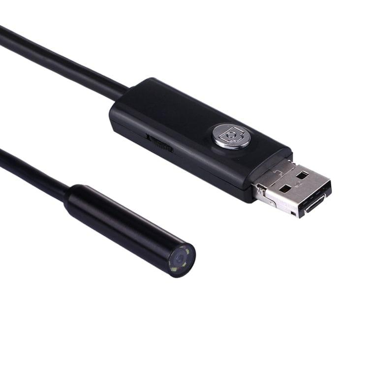 2 in 1 Micro USB & USB Endoscope Waterproof Snake Tube Inspection Camera with 6 LED for Newest OTG Android Phone, Length: 3.5m, Lens Diameter: 9mm