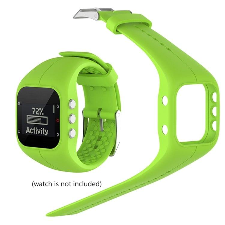 Smart Watch Silicome Wrist Strap Watchband for POLAR A300 (Green)