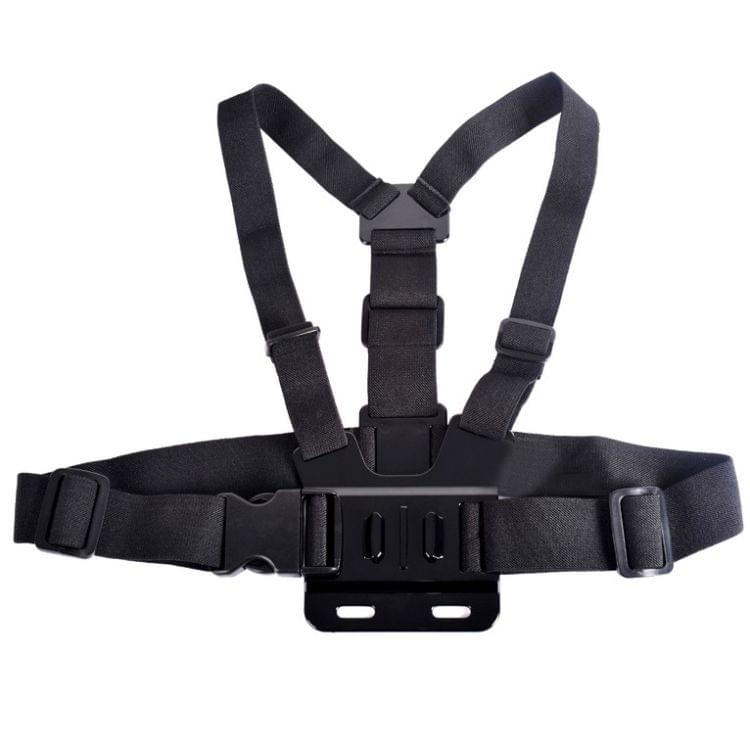 YKD-125 7 in 1 Chest Belt + Wrist Belt + Head Strap + Floating Bobber Monopod + Buckle Basic Mount + Screws + Carry Bag Set for GoPro HERO7 /6 /5 /5 Session /4 Session /4 /3+ /3 /2 /1, Xiaoyi and Other Action Cameras