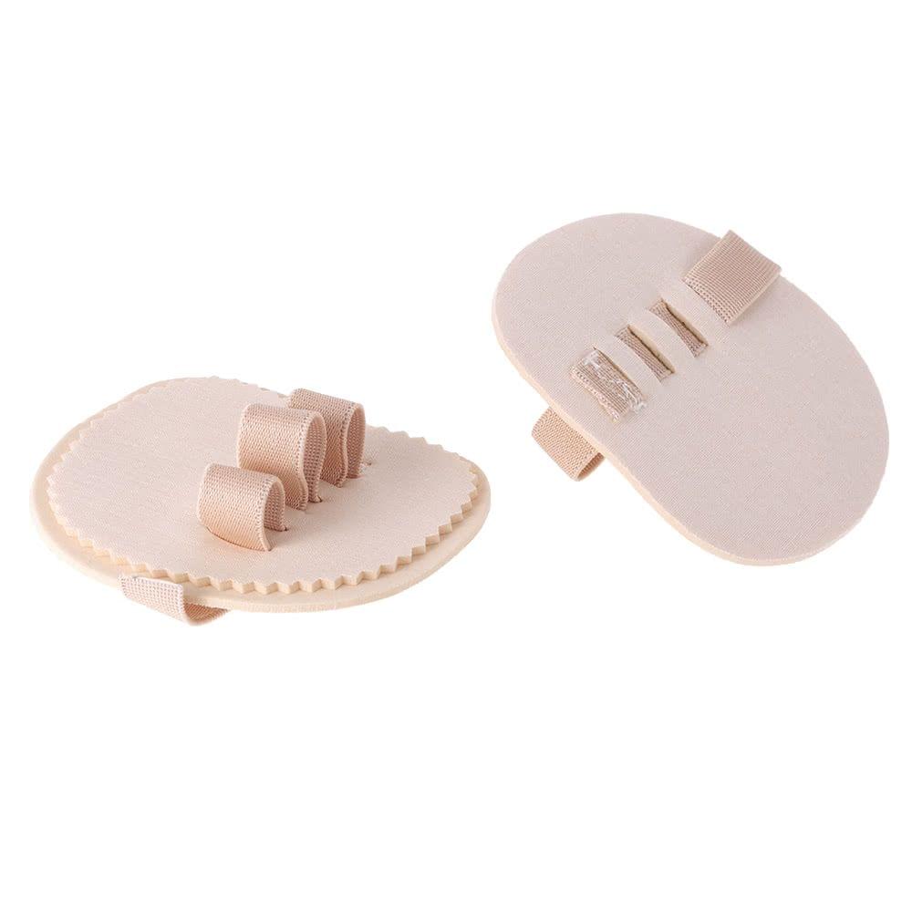 1 Pair Hallux Valgus Protector Bunion Corrector Finger Toe Separator Divider Spreader 3 Holes Thumb Valgus Guard Feet Care Tool