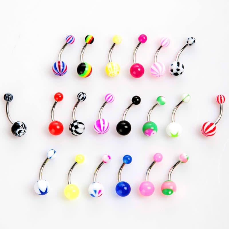 Ball Navel Belly Button Rings