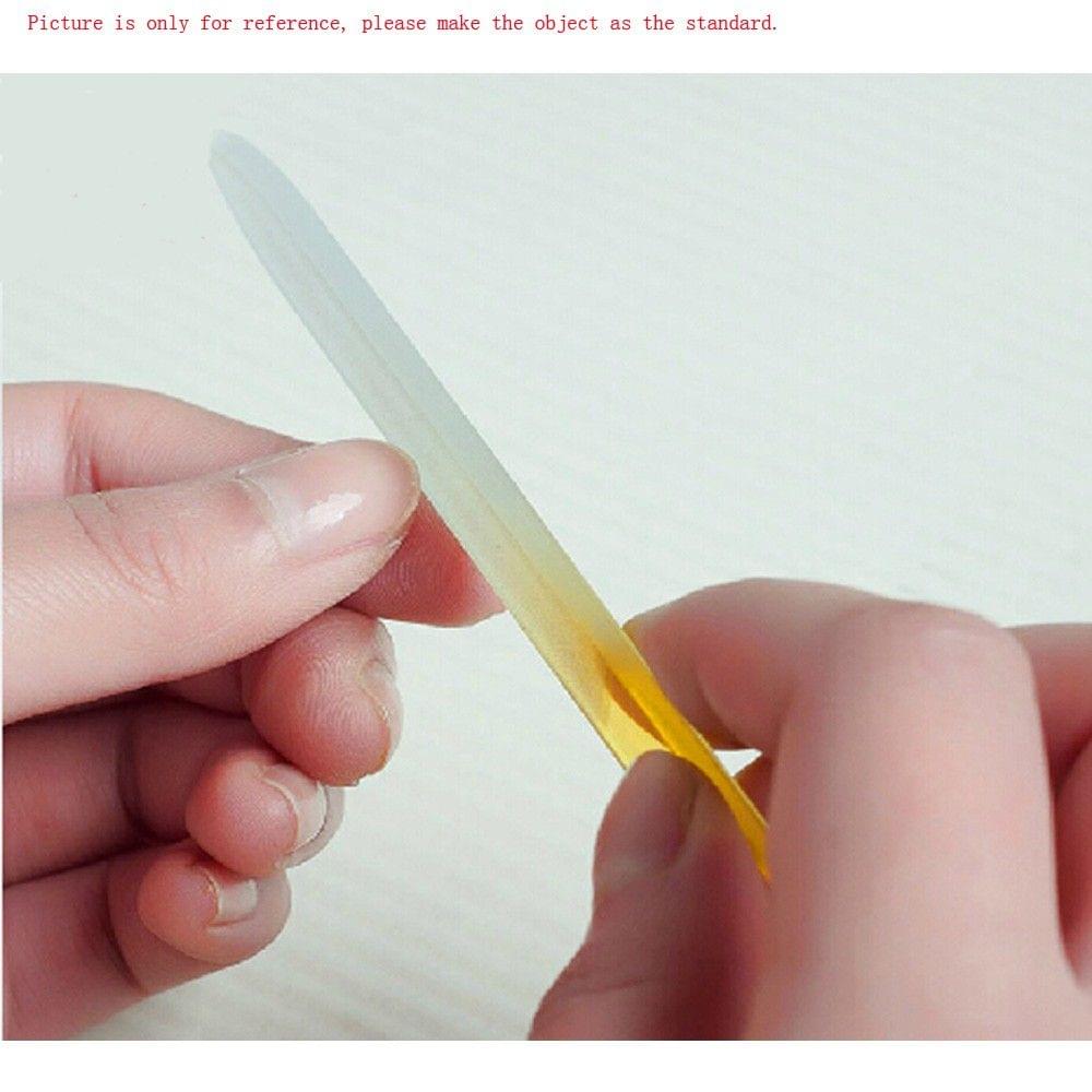 5Pcs Professional Glass Nail Files Polishing Tools Spray Color Glass Files