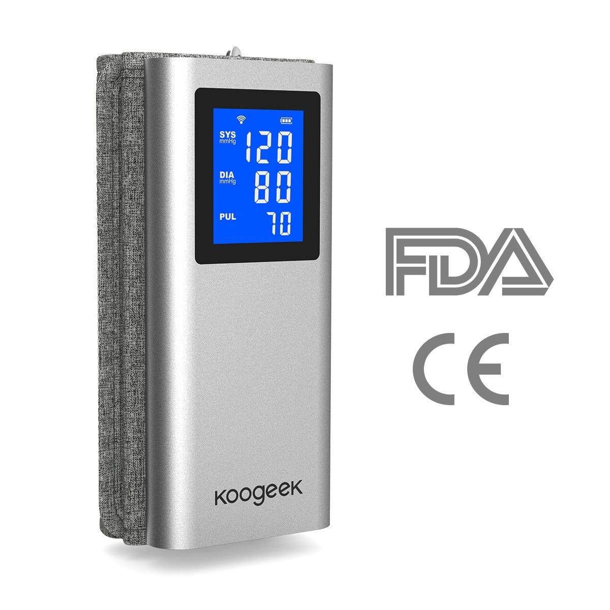 Koogeek FDA Approved Smart Upper Arm Blood Pressure Monitor