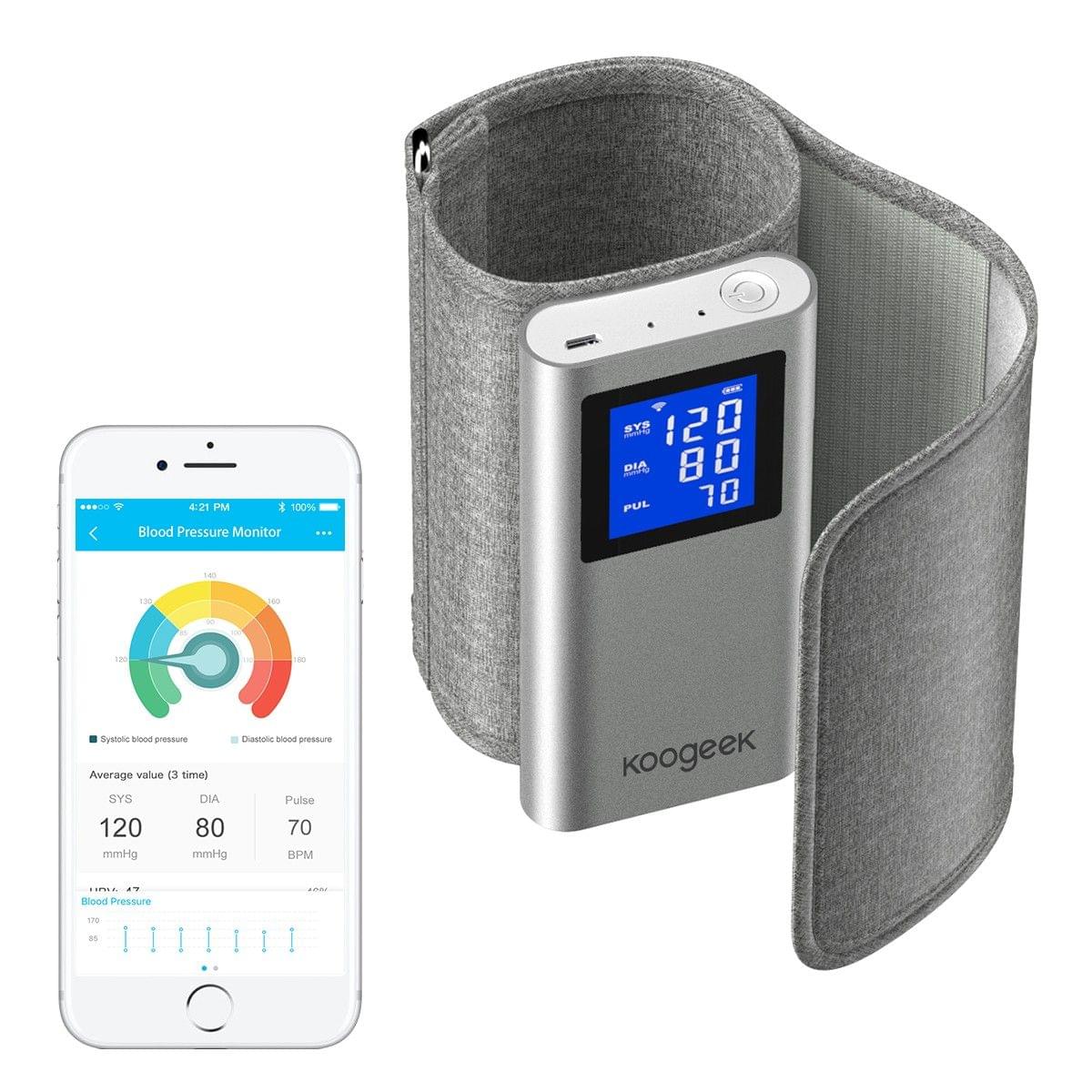 Koogeek FDA Approved Smart Upper Arm Blood Pressure Monitor