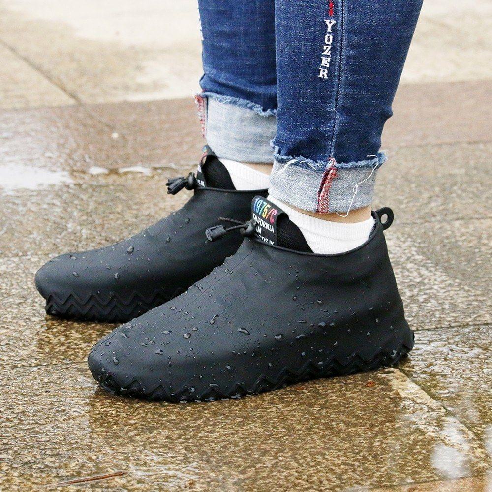 1 Pair Reusable Waterproof Rain Shoes Covers