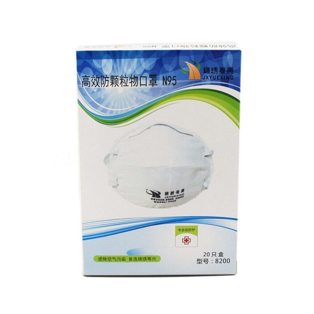 20Pcs JXYUEXING 8200 Particulate Respirator