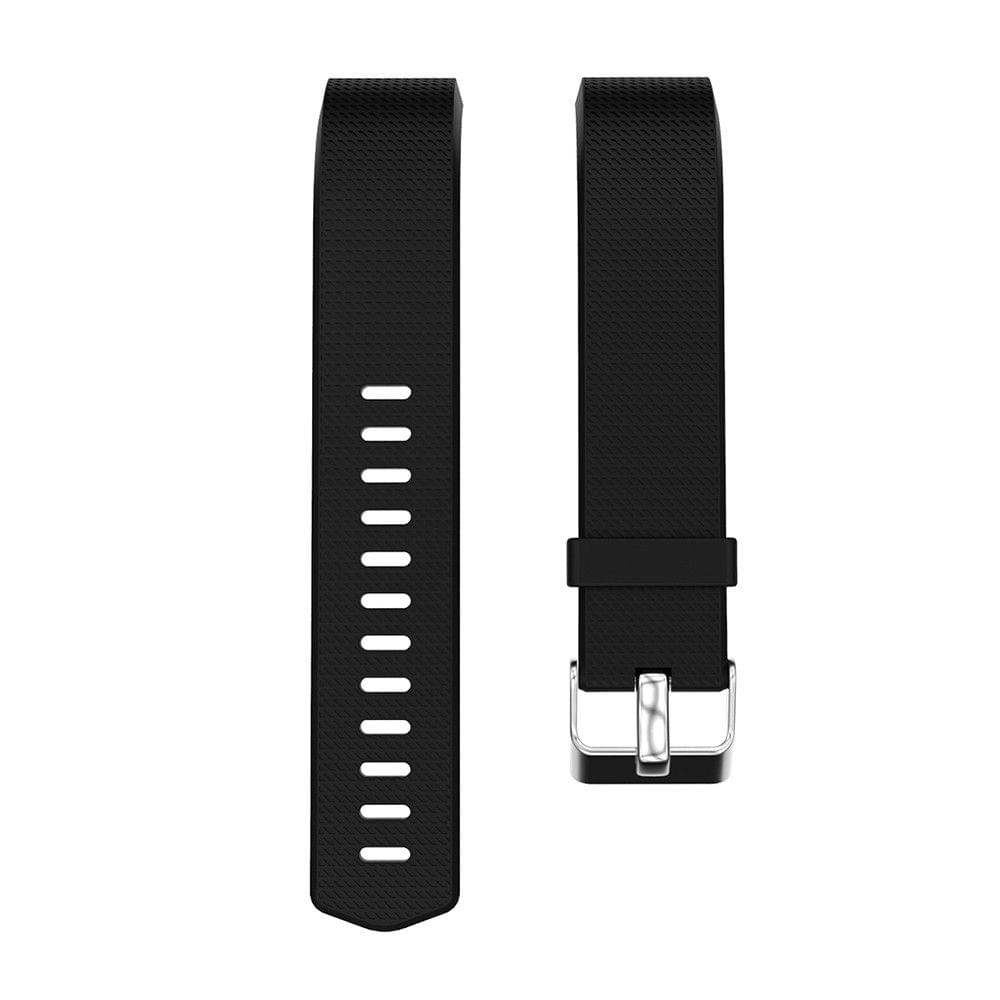 Band for Fitbit Charge2 Soft TPU Silicone Adjustable Replacement Strap Band for Fitbit Charge2 Smartwatch Replacement Wist Band with Small Hole