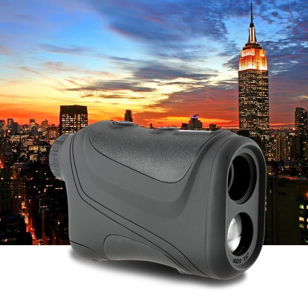 Lixada Range Finder 600M Distance Measurement 18 - 300KM/H Speed Measurement Hunting Golf Telescope Handheld Range Finder