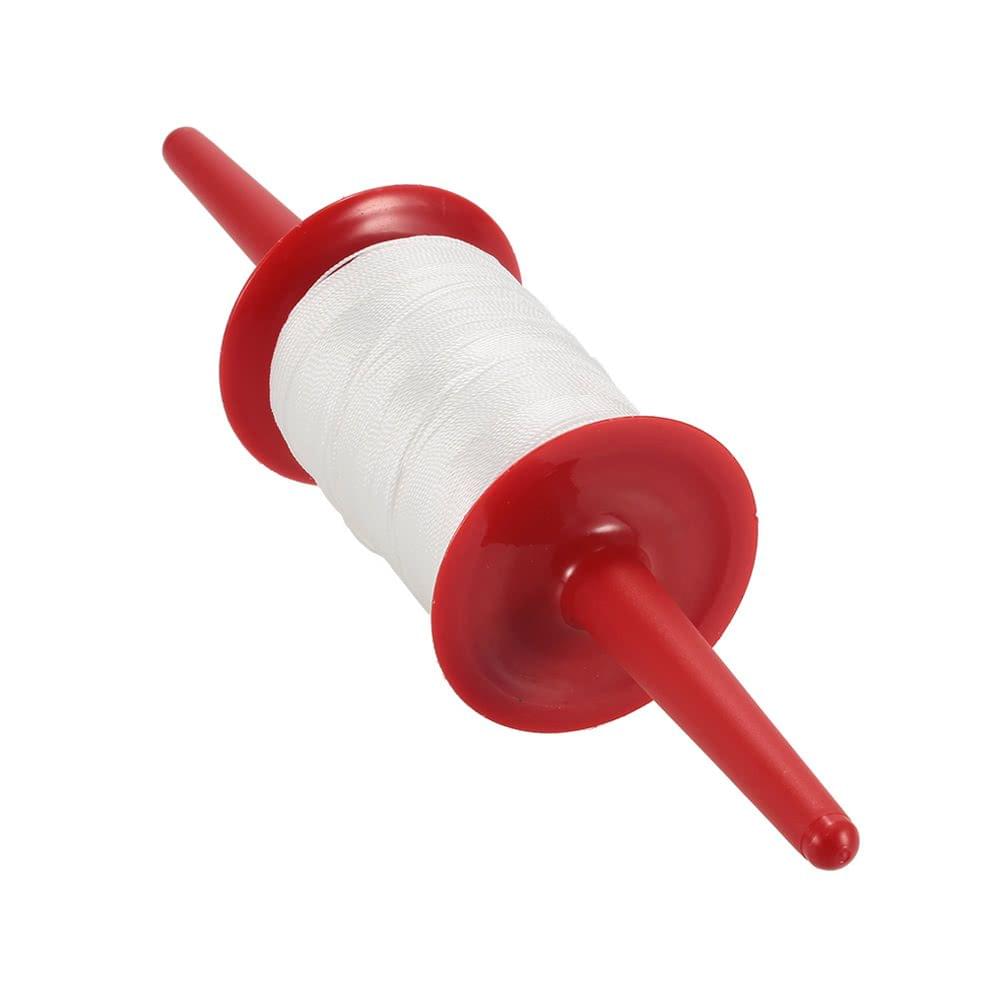 Fast Winding Plastic Hoop Spool with 180m Braided Polyester Line Kite String