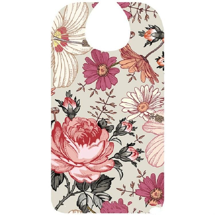 Mysterious Garden Waterproof Flower Printing Adult Eat Bib ( 02)