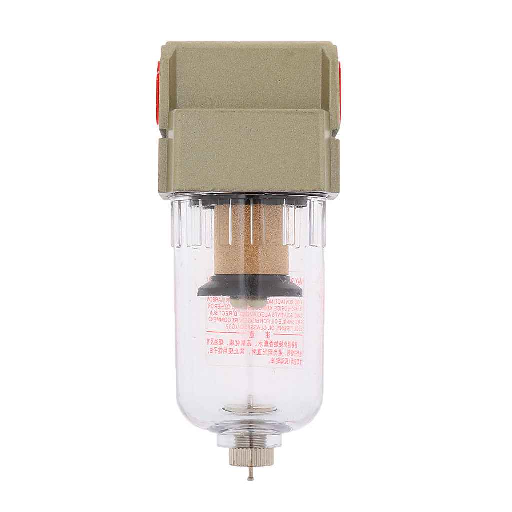 AF2000-02 1/4 Particulate Air Filter Compressor Water Moisture Trap Cleaner