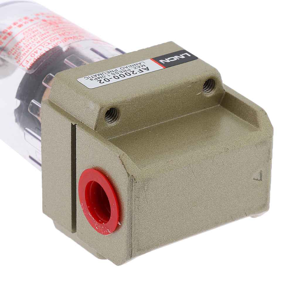 AF2000-02 1/4 Particulate Air Filter Compressor Water Moisture Trap Cleaner