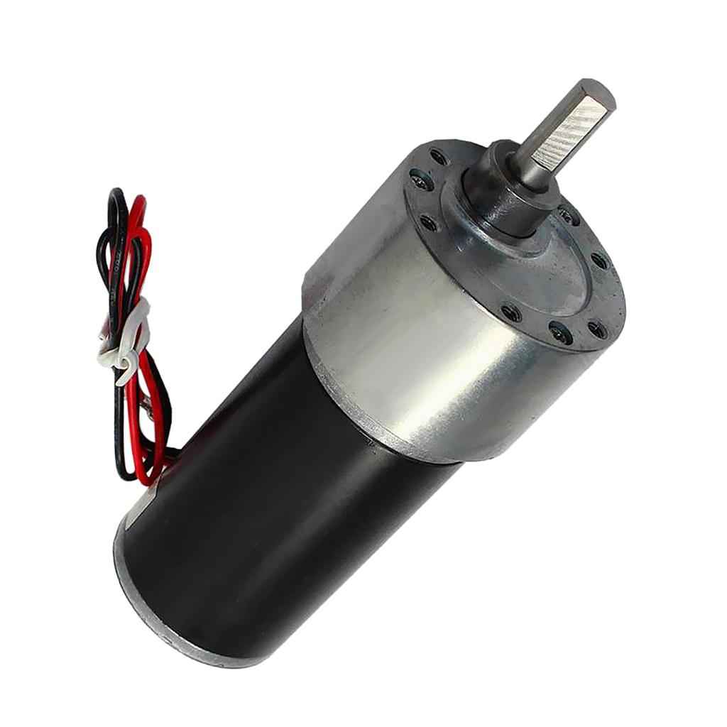 1 Piece High Torque DC Gear Motor Speed Reduction Geared Motor 24V 90RPM