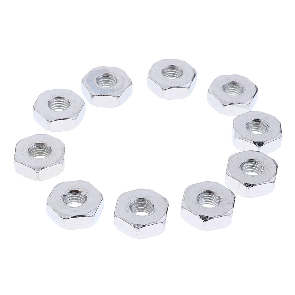 2x10Pieces Bar Nuts for STIHL MS170 MS171 MS180 MS181 MS192 MS200 MS210 MS260