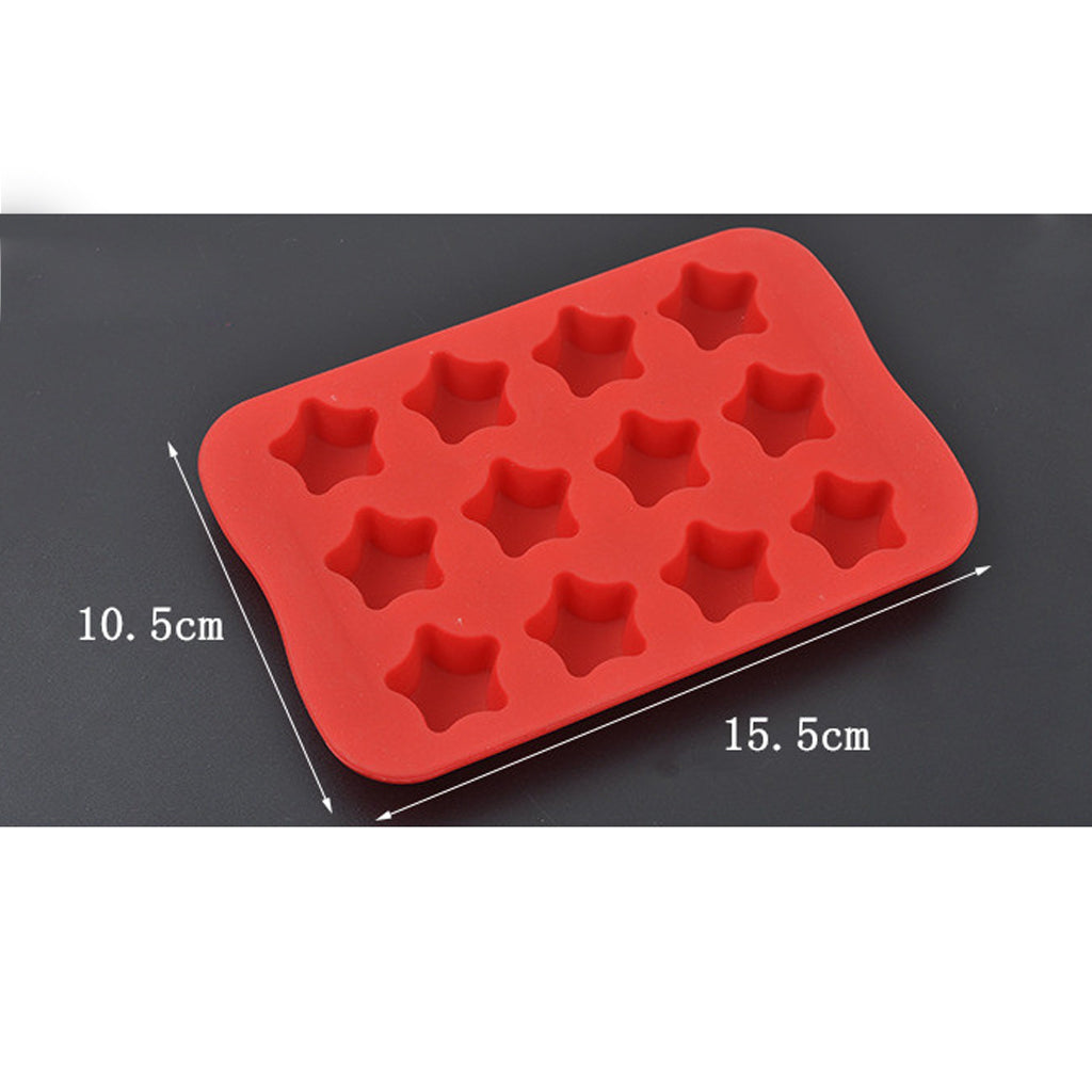 4x Silicone Fondant Mold Cake Decorating Chocolate Sugarcraft Bake Mould