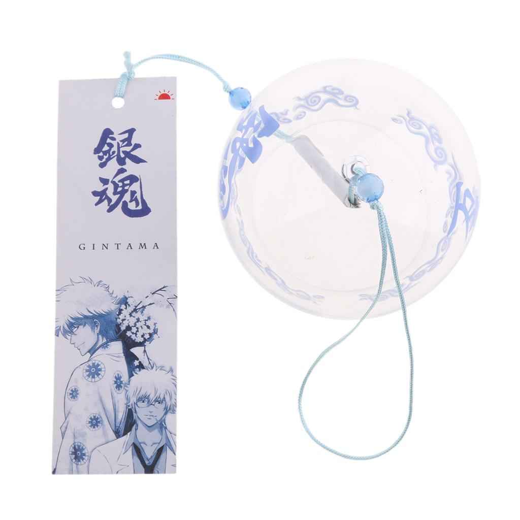 Japanese Style Glass Windchime Hanging Blessing Bells Home Wind Chimes 8