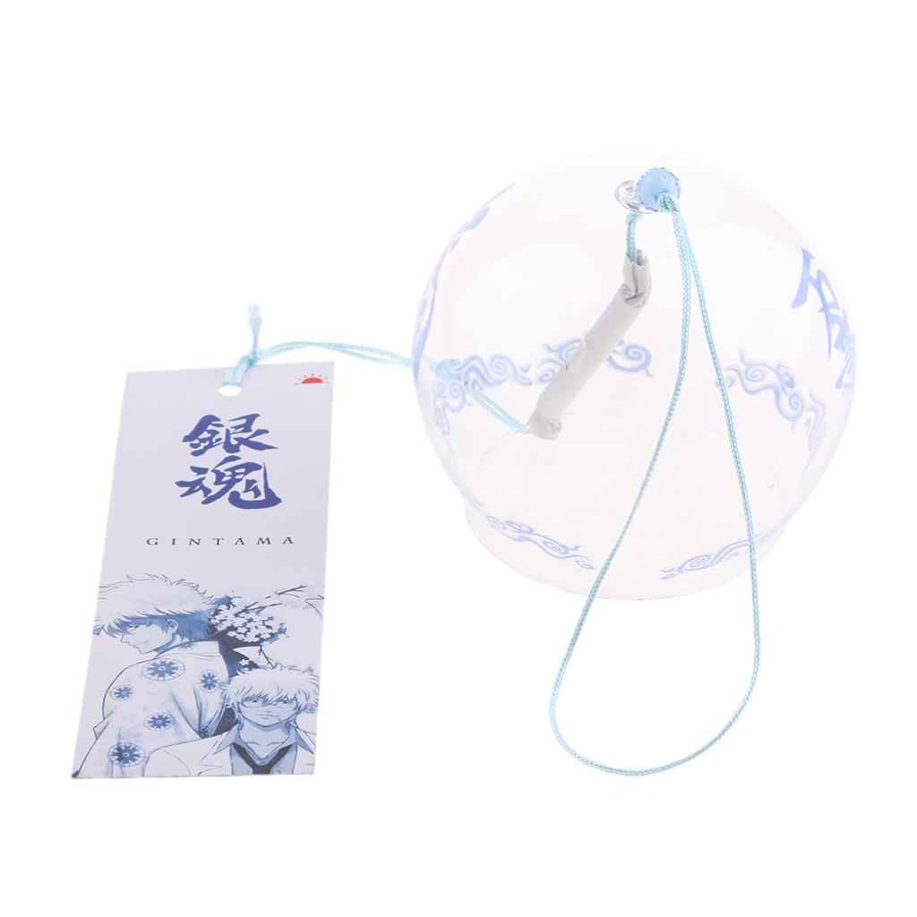 Japanese Style Glass Windchime Hanging Blessing Bells Home Wind Chimes 8