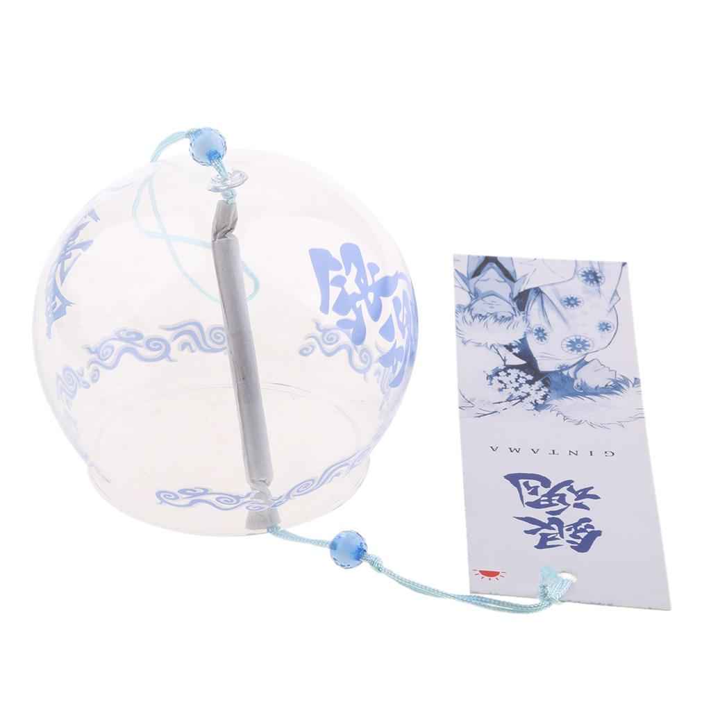 Japanese Style Glass Windchime Hanging Blessing Bells Home Wind Chimes 8