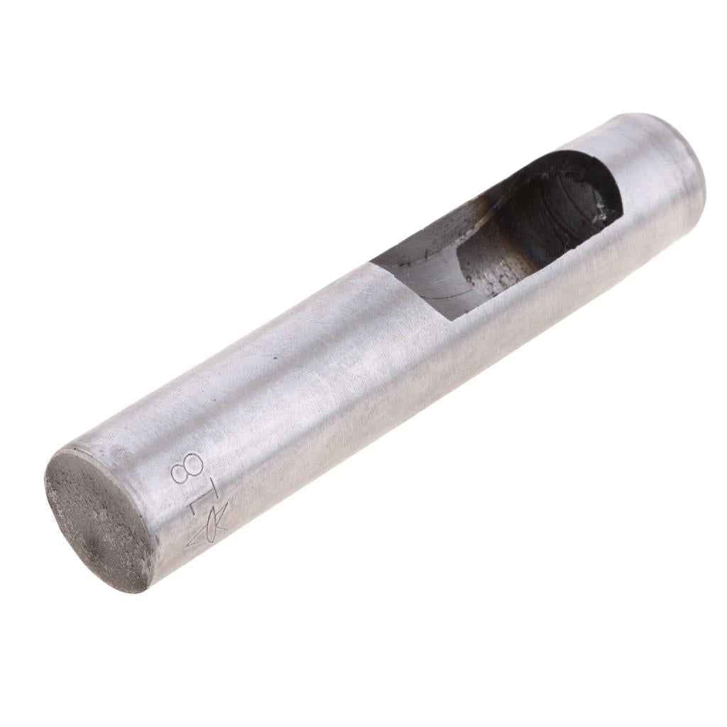 Steel Round Hollow Punch Hand Tools Hole Punching Leather Gasket 18mm