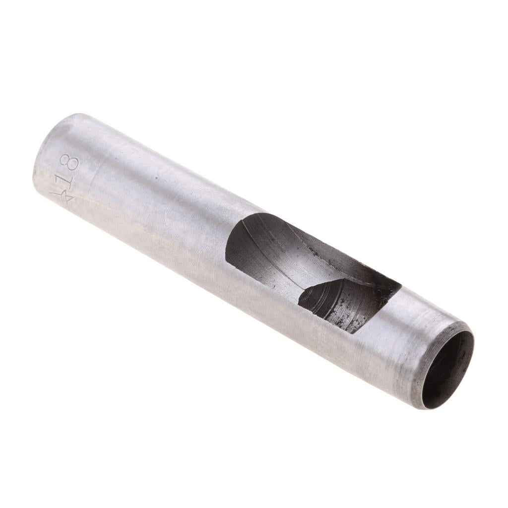 Steel Round Hollow Punch Hand Tools Hole Punching Leather Gasket 18mm