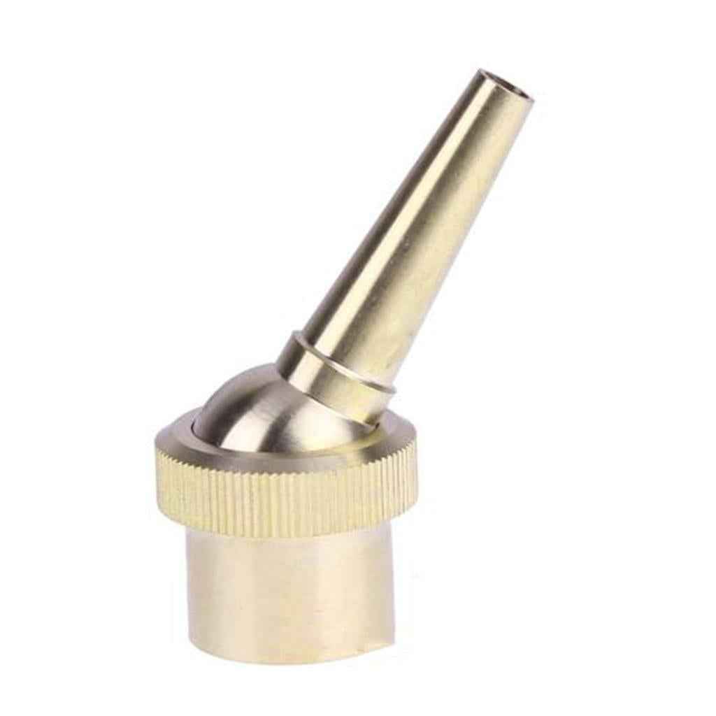 Brass Straight Garden Fountain Water Nozzle Sprinkler Spray Head DN15