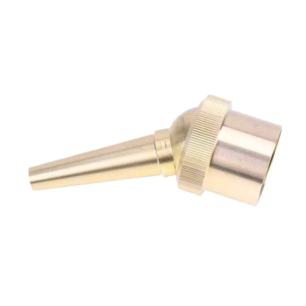 Brass Straight Garden Fountain Water Nozzle Sprinkler Spray Head DN15