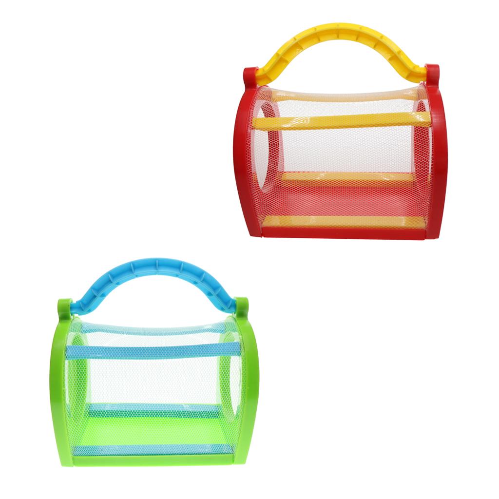 2x Backyard Exploration Critter Insect House Sturdy Plastic Bug Cage Kid Toy