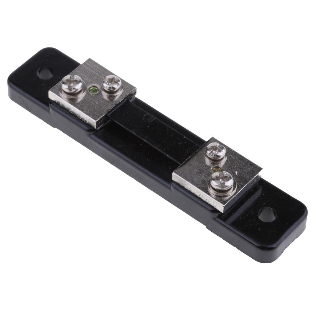 3x75mV Shunt Resistor for DC Current Meter Amp Analog Panel Ammeter FL-2 50A