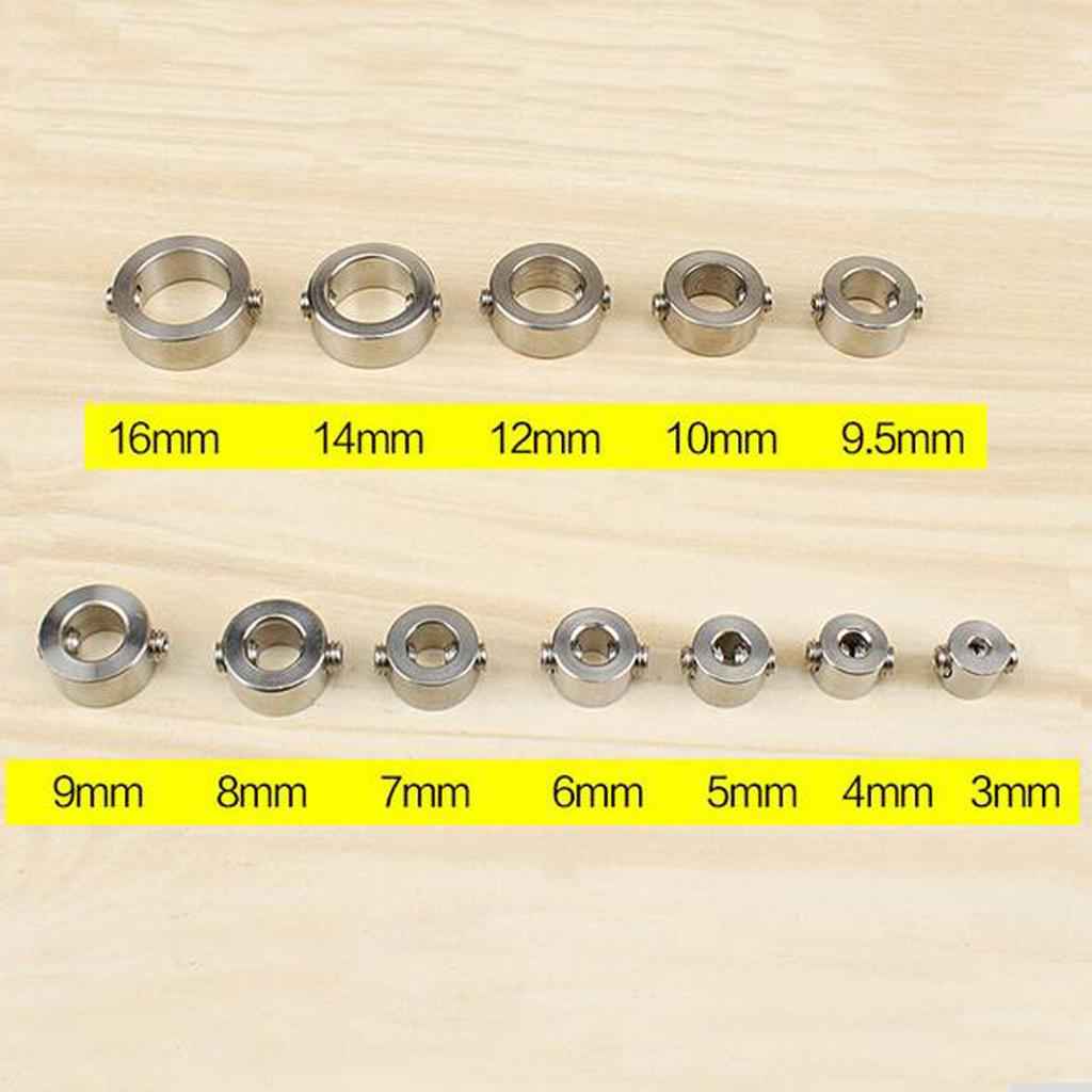 Woodworking Drill Bit Depth Stop Collars Ring Positioner Drill Locator 9mm