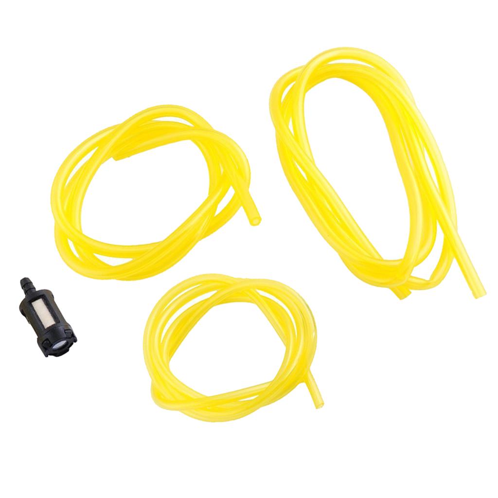 2x3 Size Replacement Fuel Line Hose for 2 Cycle Engine Chainsaw Snow Blower