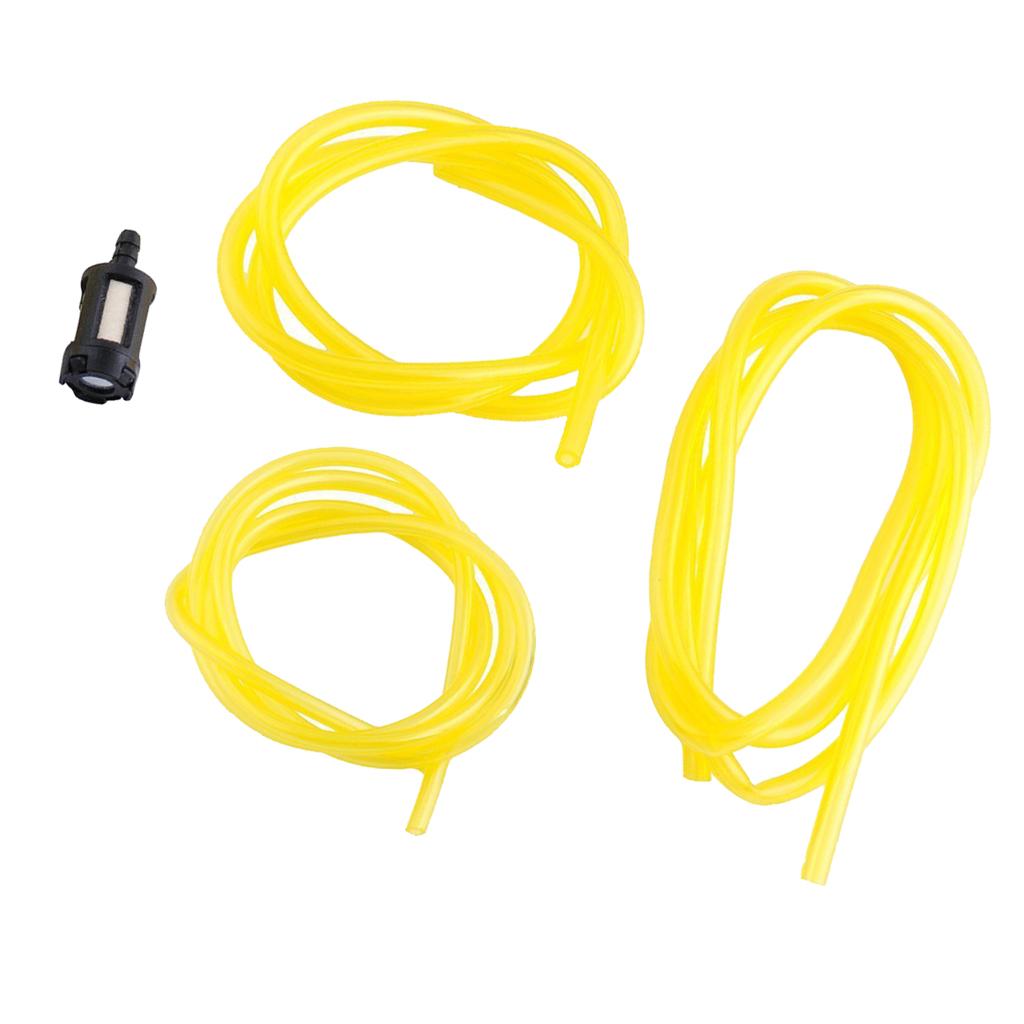 2x3 Size Replacement Fuel Line Hose for 2 Cycle Engine Chainsaw Snow Blower