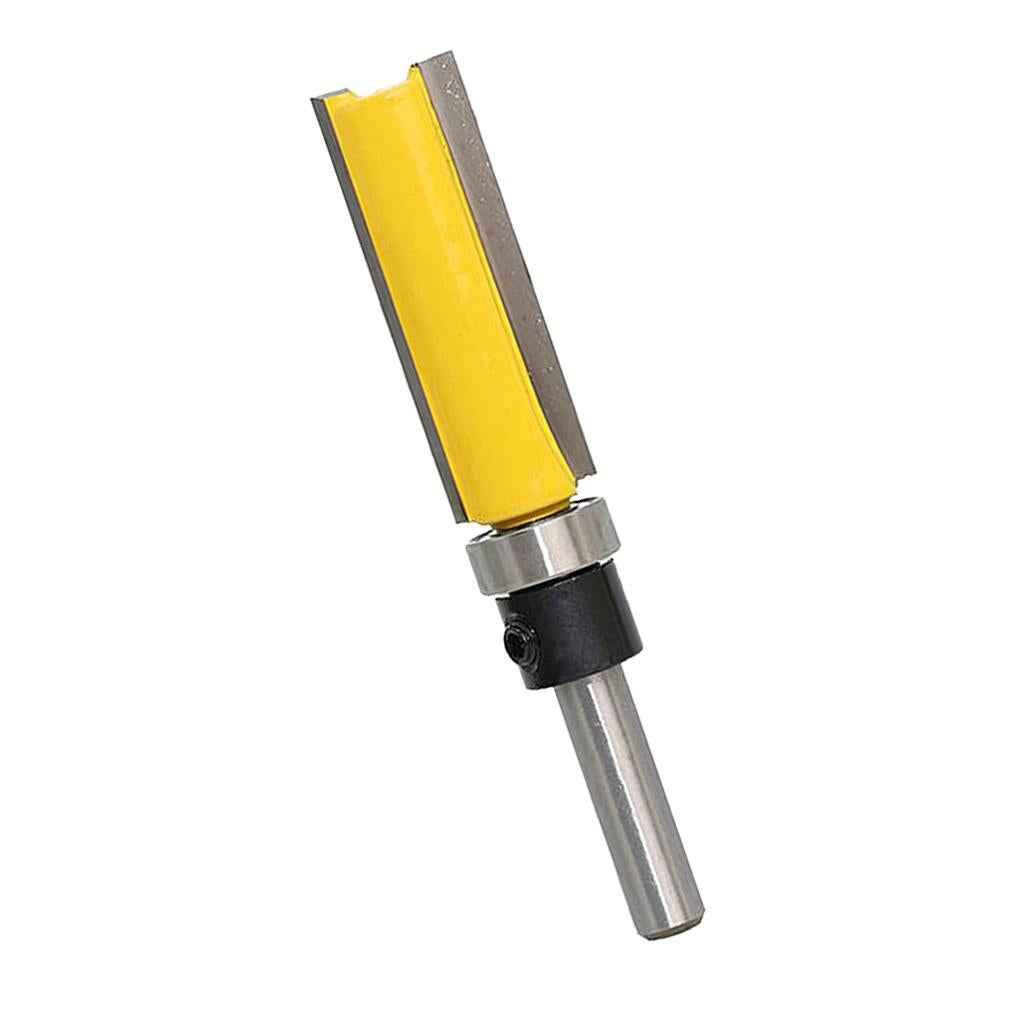 1/4'' Shank Top Bearing Flush Trim Router Bit Woodworking Cutter 12.7x38mm