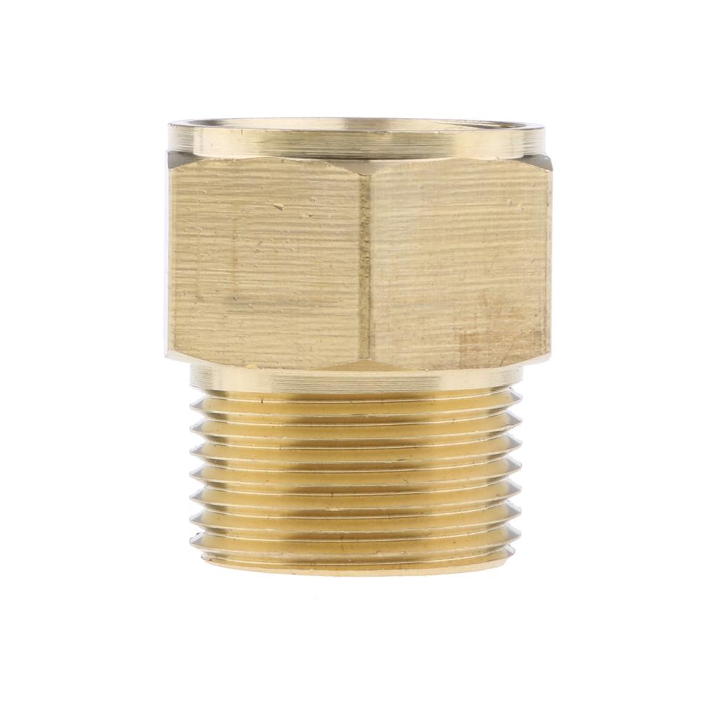 3xPressure Washer Washing 22mm Female to 22mm Male Brass Connector Adaptor