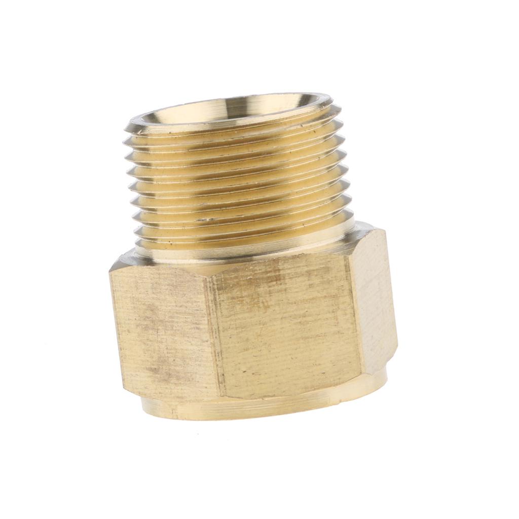 4xPressure Washer Washing 22mm Female to 22mm Male Brass Connector Adaptor