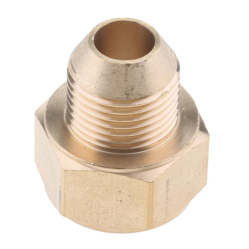 2xPressure Washer Swivel Brass Hose Adapter Connector 22mm F to 18mm M
