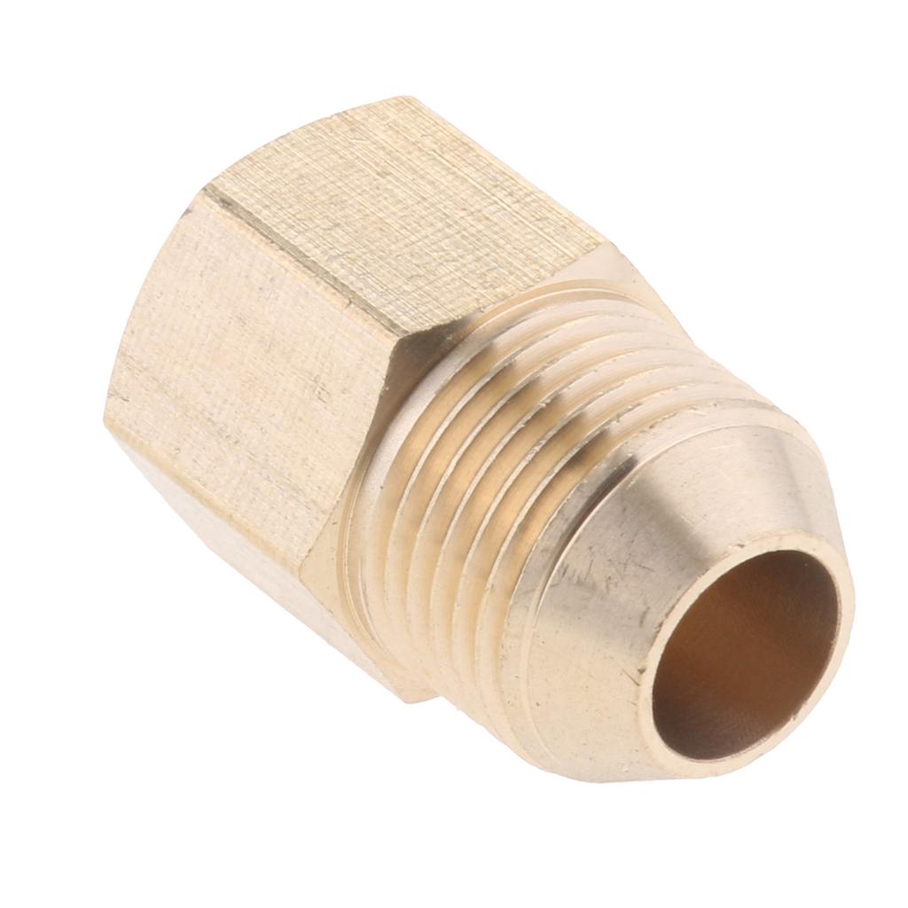2xPressure Washer Swivel Brass Hose Adapter Connector 14mm F to 18mm M