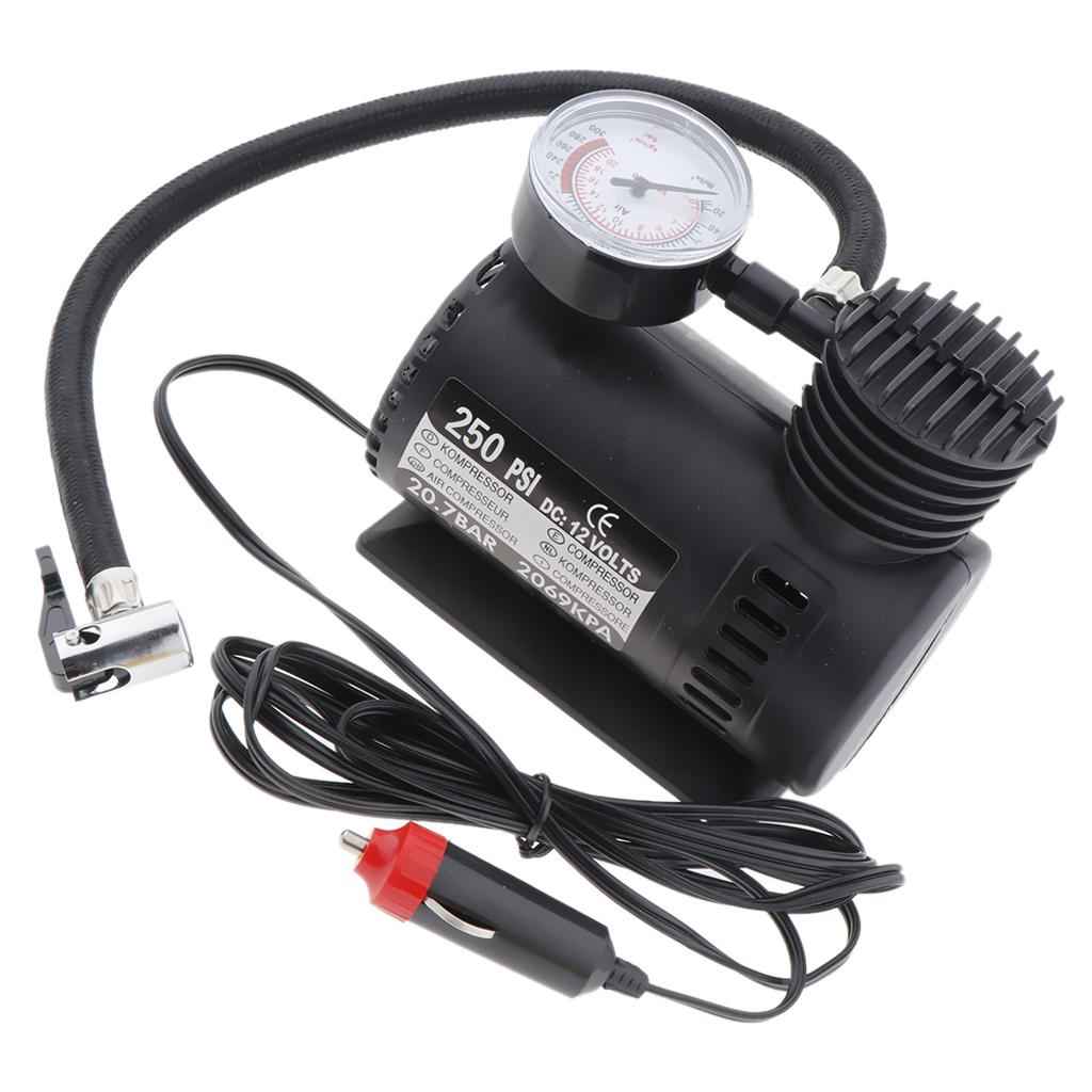12V 300 PSI Heavy Duty Portable Air Compressor Car Truck Tyre Pump Electric