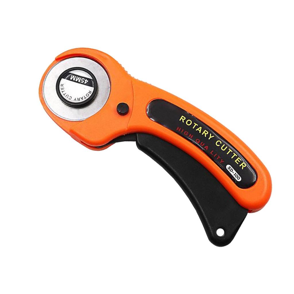 3x45mm Round Rotary Cutter Sewing Quilting Roller Fabric Cutting Craft Tool